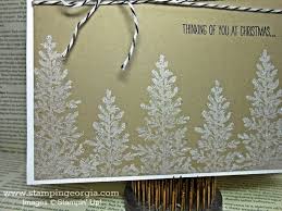 Application with this kind of glitter is easy to do. Simply Elegant Diy Christmas Card With Lovely As A Tree Stamps Stampin With Georgia
