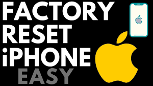 How To Reset Iphone To Factory Default Factory Reset Iphone Ios 14 Youtube