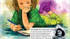 Anne Frank In Hatira Defteri Dinleme Izleme Metni 7 Sinif Turkce D Anne Frank Izleme Kitap