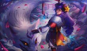 Spirit Blossom Kindred By Rinrindaishi On Deviantart Lol League Of Legends League Of Legends Lambs And Wolves