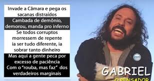 Humberto R Pa Twitter Assim Como Tem Os Caetano S Que Apoiam Os Insanos Tem Os Gabrieis O Pensador Que Cobram Mais Pudor Https T Co Ol9a2zlzyl Https T Co Fuedwruz7g