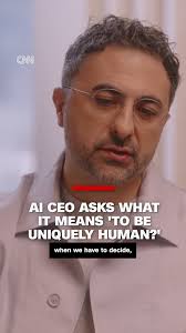 Microsoft AI CEO Mustafa Suleyman tells CNN's @audieoffmic that synthetic  biology will enable people to have a "biological advantage" in the future.