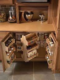 Modern kitchen cabinets are the key to creating a contemporary interior design. Modern Kitchen Storage Ideas Spices Storage Solutions Modern Kitchen Storage Kitchen Organization Diy Diy Kitchen
