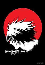 Red Light Yagami Moon By Simpleplan Death Note Fanart Death Note L Death Note Light