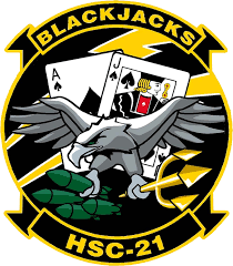 Hsc 21 Black Jacks Navy Aircraft Military Memorabilia Military Logo