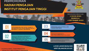 Tidak bertanggungjawab terhadap sebarang kehilangan atau kerosakan yang dialami kerana menggunakan maklumat dalam portal ini. Permohonan Hpipt 2021 Hadiah Pengajian Ipt Selangor Online