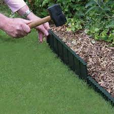 Hammer the strips into place with a rubber mallet or hammer, using a block of wood to protect the metal. Metal Edging Ideas Garden Landscape Edging Advantages