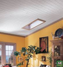 Add The Warmth And Beauty Of Natural Looking Wood To Your Home Using Armstrong Woodhaven Ceiling Planks They Re E House Furniture Design Ceiling Design Home