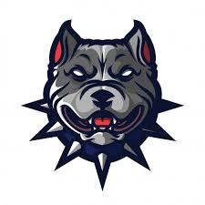 Modelo De Logotipo Pitbull Dog Logo Pitbulls Sports Logo Design