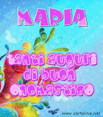 Auguri Di Onomastico Glitter A Maria Buon Onomastico Onomastico Auguri Di Buon Compleanno