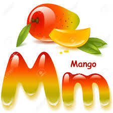 Via instagram by uploading their typographic interpretations of each letter and . Alphabet English Capital And Uppercase Letter M Stylized Color Of Mango Juice Mango With Leaf And Slices Vector Illustration Royalty Free Cliparts Vectors And Stock Illustration Image 39123043