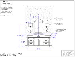 Bathroom vanity height with vessel sink comfort height vanity 36. Bathroom Sconces Where Should They Go Designed