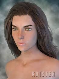 Kristen for Genesis 3 Females 3D Figure Assets xtrart-3d