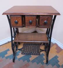 This Is My Frankenstein The Base Is Seamstress The Drawers Are Singer The Shelf Is From Two Diffe Sewing Machine Cabinet Sewing Machine Sewing Machine Tables