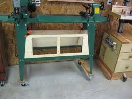 Knock Down Storage For Under My Harbor Freight Lathe By Luv2learn Lumberjocks Com Woodworking Community Workshop Storage Wood Turning Wood Lathe
