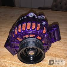 Alternator Coated in Candy Purple