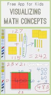 Free App Visualize Math Concepts With Number Pieces Math Concepts Math Apps Homeschool Math