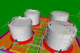 3d Modeling On Pds Piping Detail Engineering For Tank Farm Area Of Refinery It Required Set Up Of The Com Piping And Instrumentation Diagram 3d Model Piping
