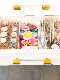 Craft room with movable work tables, hidden washer 8 photos. Craft Room Ideas 14 Organizing Tips For Crafters