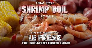 Labor day is a federal holiday and falls on the first monday of september every year. Texas Style Shrimp Boil Le Freak Disco Party The Roundup