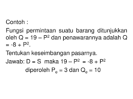 Grafik fungsi kuadrat digambarkan sebagai bentuk dari persamaan kuadratik dalam koordinat x dan y. Penggunaan Fungsi Kuadrat Dalam Ekonomi Dan Bisnis Ppt Download