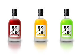 Free Glass Bottle With Label Tag Mockup Psd Bottle Mockup Mockup Bottle