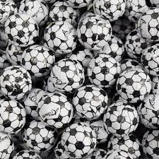 According to legend, soccer started in a gloomy setting during the middle ages. Foiled Chocolate Soccer Balls Bulk Candy Store