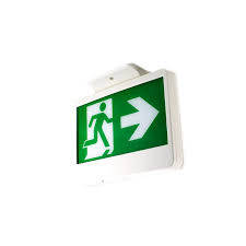 And in addition, lit by a reliable light source. Led Emergency Exit Sign
