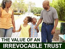 The Value Of An Irrevocable Trust From Anderson Dorn Rader Ltd There Are Two Types Of Irrevocab Types Of Trusts Homeowners Insurance Coverage Living Trust