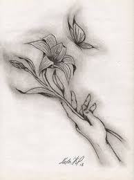 Whether you're an aspiring artist or new to the medium, this video shows how to draw in charcoal. Butterfly On Flower Drawings Fine Art America