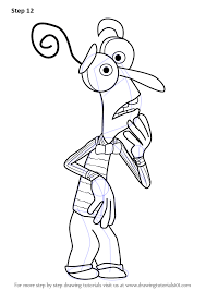 Bend the lines so that they. Learn How To Draw Fear From Inside Out Inside Out Step By Step Drawing Tutorials