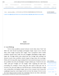 Agar makalah dapat diterima dan memperoleh angka kredit, maka harus dibuktikan dengan syarat berikut. Contoh Makalah Untuk Kenaikan Pangkat Guru Sd