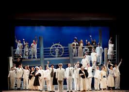 The show is set on the rms titanic ocean liner which sank on its maiden voyage on april 15, 1912. Titanic The Musical