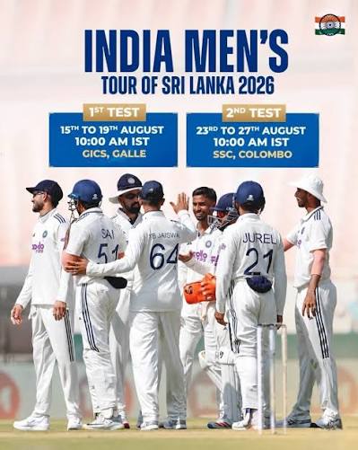 TeamIndia are set to take on Sri Lanka in a two-match Test series, beginning August 15 👏 📷- BCCI #teamindia #bharatarmy #coti🇮🇳 #indvssl #worldcup