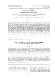 Kumpulan info terupdate tahun ini seputar harga material untuk bangunan. Http Jutif If Unsoed Ac Id Index Php Jurnal Article Download 19 10