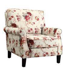Traditional living room with hardwood floor. Floral Accent Chairs Ideas On Foter