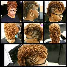 Everything about this hairstyle says krieger. Marley Hair Crochet Mohawk Styled By Ig Jenn4jc Hair Natural Hair Tips Marley Hair Mohawk Styles