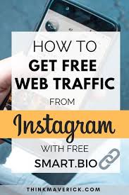 How To Get Free Traffic From Instagram With Your Bio Link 2020 Guide In 2020 With Images Instagram Marketing Blog Blogging Tips