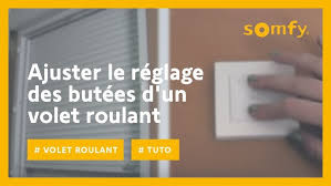 Comment Ajuster Le Reglage Des Butees De Votre Volet Roulant Motorise Somfy Youtube