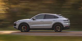 So, the biggest indicators that there's something even more potent under this cayenne coupe's hood are the exhaust and the hanging report from last year. 2021 Porsche Cayenne Gts Coupe Sings A V 8 Anthem