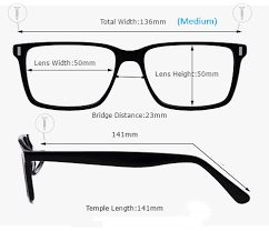 Oh, and because your new glasses are a different shape, this measurement is entirely unique to how your specific glasses frame rests on your head. How To Measure The Size Of Eyeglasses