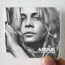 Anouk Whos Your Momma Album Cover T-Shirt White