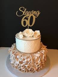 Simple pink rosettes adorn this light blue cake designed just for mom! Best Birthday Woman Cake Mom Ideas