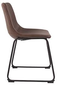 Mid century modern dining armchair (set of 2). Ashley Furniture Signature Design Centiar Dining Chairs Set Of 2 Mid Century Modern Style Black Metal Base Farmhouse Goals