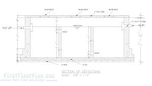 Details Of Septic Tank And Soak Pit With Autocad Drawing File First Floor Plan House Plans And Designs