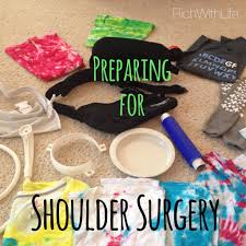 Shoulder Surgery Part 1 Preparing For Surgery Preparing For Surgery Shoulder Surgery Shoulder Surgery Recovery