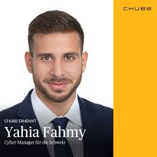 Chubb befördert Yahia Fahmy zum Cyber Manager für die Schweiz. Mit seiner  umfangreichen Expertise und bisher erfolgreichen Leitung des Cyber-Teams  der Schweiz ist Yahia bestens dafür geeignet, das…