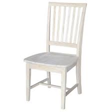 Set Of Two Mission Unfinished Wood Chairs International Concepts Side Chairs Dining Chairs Side Chairs Dining Unfinished Wood Chairs Dining Chairs