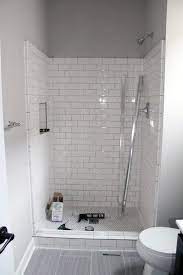 White subway tiles are amazing for using all over the bathroom, rock them with black grout for a bold look, and with white grout for a seamless look. Top 50 Best Subway Tile Shower Ideas Bathroom Designs