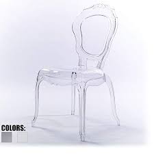 Amazon Com 2xhome Plastic Chair No Arm Side Chair With Back Clear Legs Dining Chair Appliances In 2020 Plastic Chair Chair Dining Chairs
